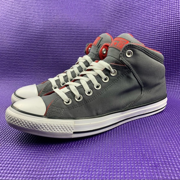 Converse Other - Mens Converse CT All Star High Top Casino Thunder Gray White Womens 10